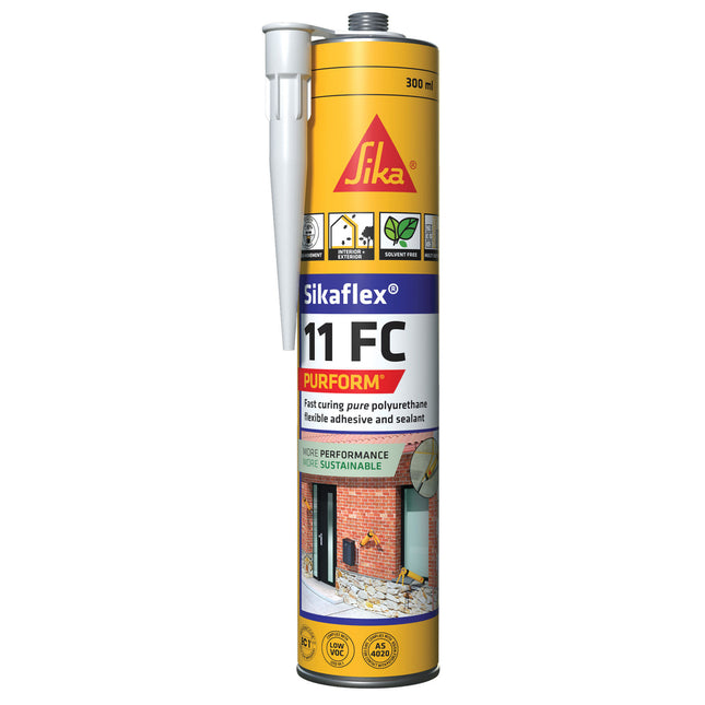 Sika Sikaflex-11 FC one-component polyurethane joint sealant and adhesive, 600 ml white sausage
