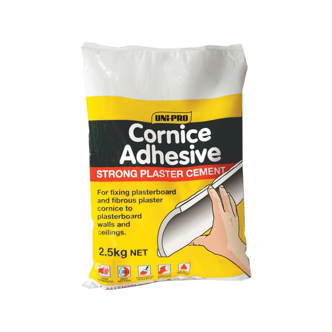 Packshot of UNi-PRO Cornice Adhesive 2.5kg