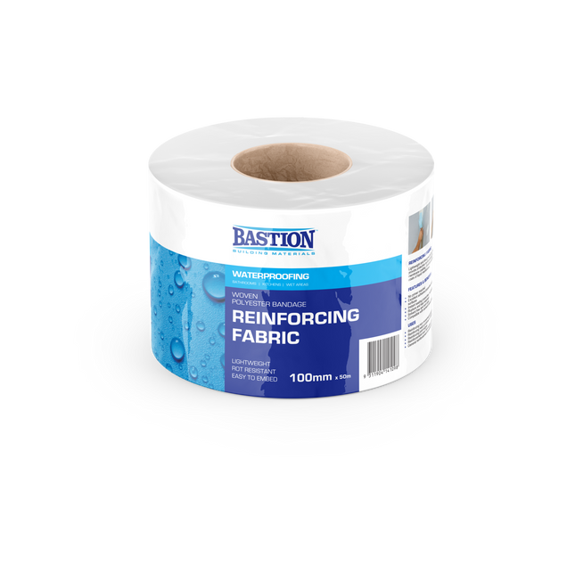 Bastion Waterproofing Reinforcing Fabric 100mm x 50m roll