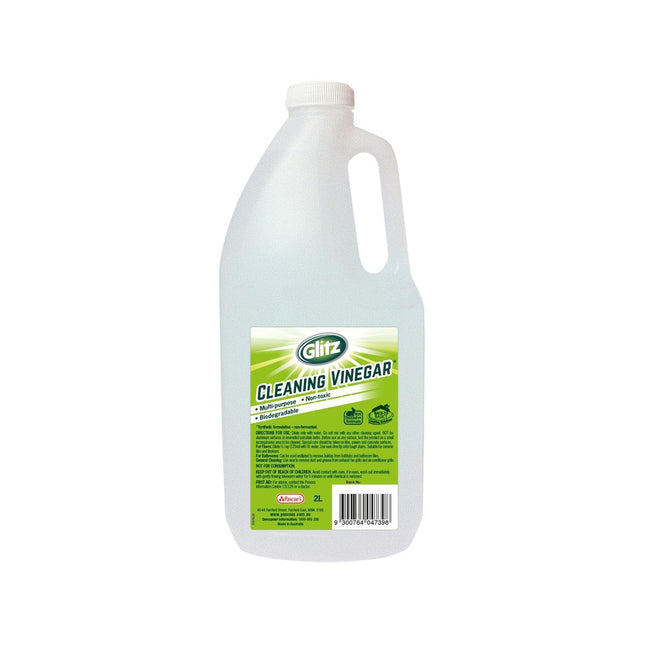 Packshot of Glitz Cleaning Vinegar Natural Eco Multi Purpose Cleaner 2L