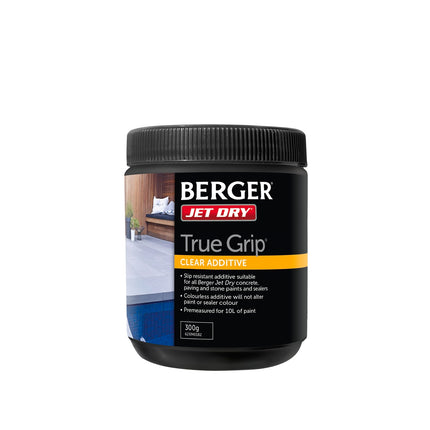 Berger Jet Dry True Grip Clear 300g slip resistant additive pack