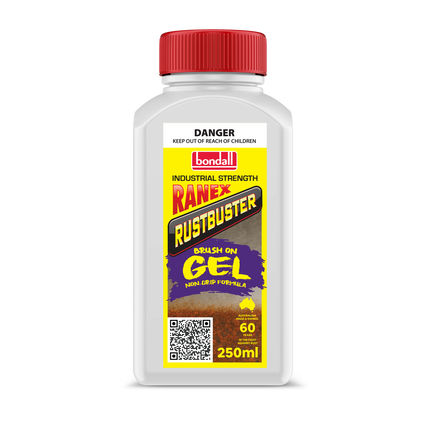 Bondall Ranex Rustbuster Gel Rust Converter 250ml pack