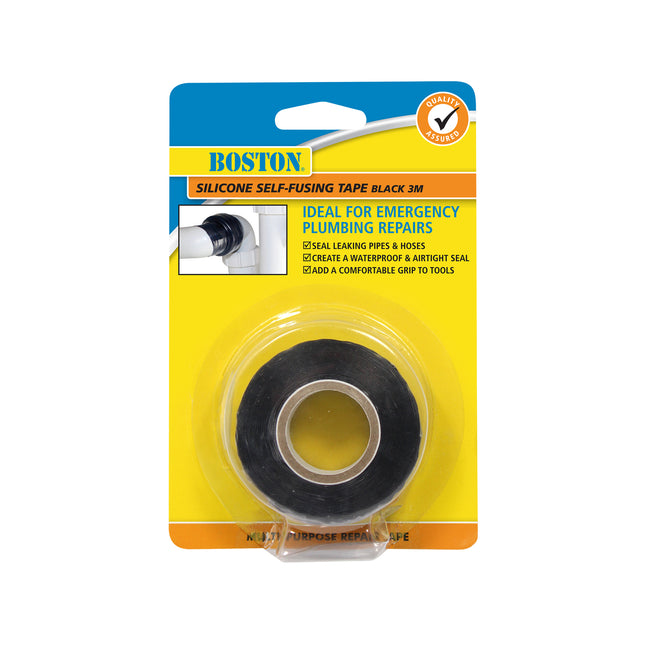 Boston Silicone Self-Fusing Tape Black 3m (2)