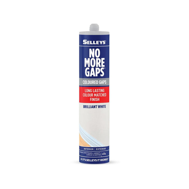 Selleys No More Gaps Coloured Caulk Sealant 450g [Brilliant White]