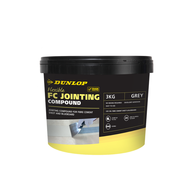 Dunlop Flexible FC Jointing Compound 3kg
