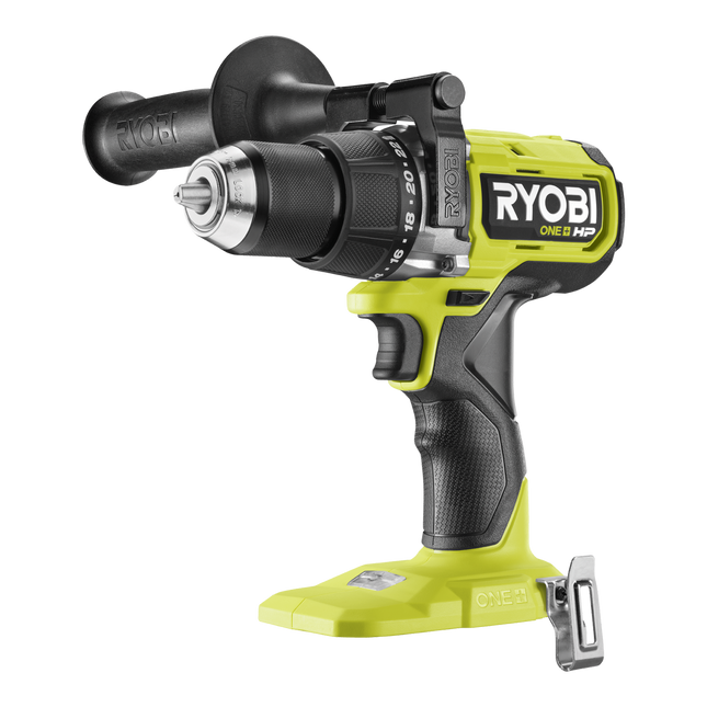Packshot of Ryobi 18V ONE+ HP High Torque Hammer Drill RPD18X1 Tool Only - for Heavy Drilling