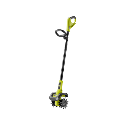 Packshot of Ryobi 18V ONE+ Cordless Garden Cultivator for Soil Loosening