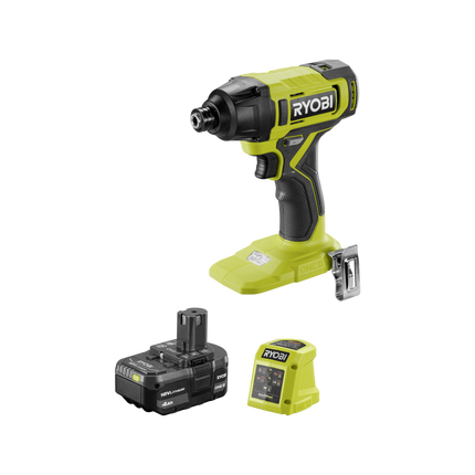Packshot of Ryobi 18V ONE+ Cordless Impact Driver All-Rounder Kit