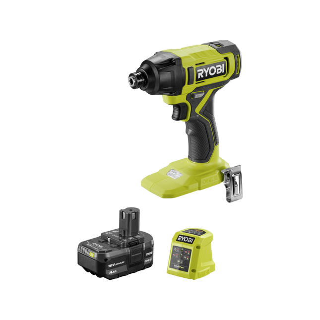 Packshot of Ryobi 18V ONE+ Cordless Impact Driver All-Rounder Kit