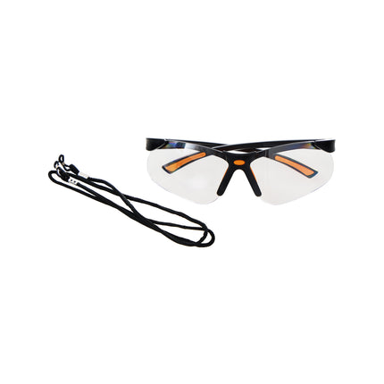 Citeco clear anti-fog anti-scratch safety glasses with retaining strap (2)