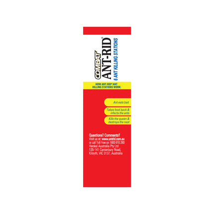 Combat Ant-Rid Ant Baits 1.5g (6 Pack) (2)