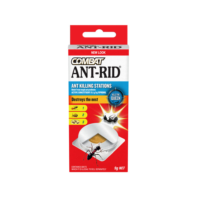 Combat Ant-Rid Ant Baits 1.5g 6 pack retail box