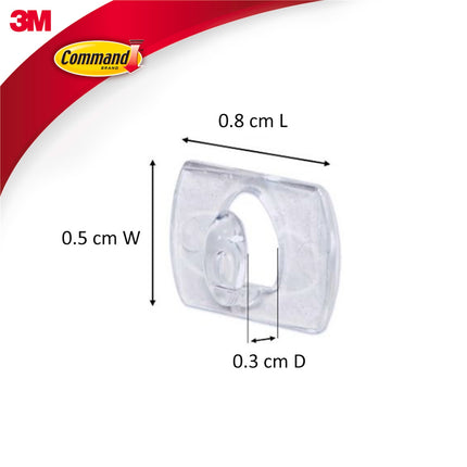 Command Clear Decorating Clips 20 Pack (3)