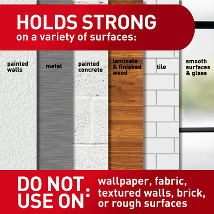 Command Narrow Picture Hanging Strips Black 8 Pack (3)