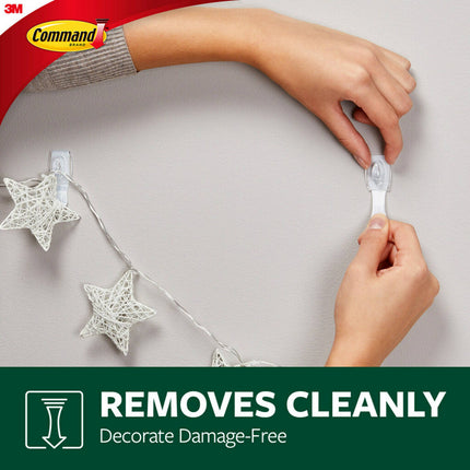 Command Outdoor Light Clips Clear 24 Clips + 28 Strips (3)