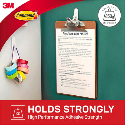 Command Small White Adhesive Hooks Value 8 Pack (4)