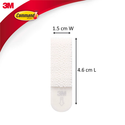 Command Small White Adhesive Picture Hanging Strips 4 Pack (3)