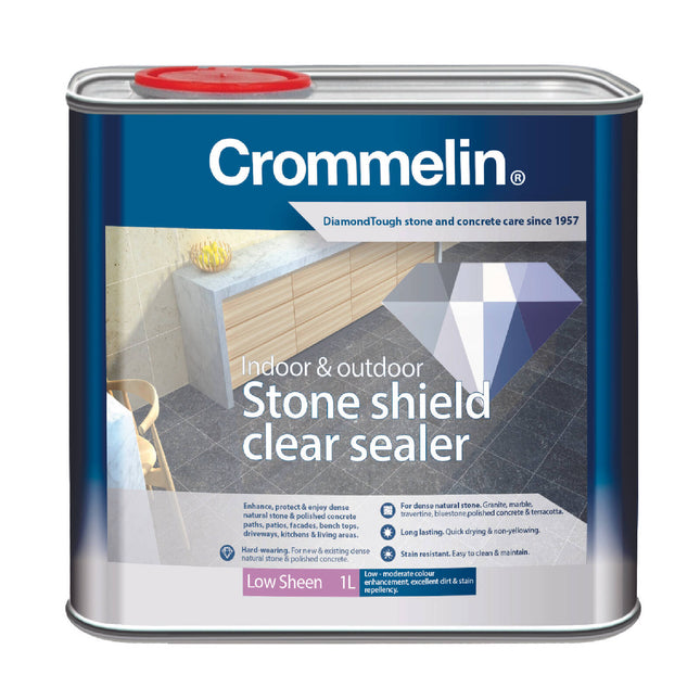 Crommelin DiamondTough Stone Shield Clear Sealer 1L pail