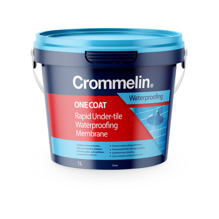 Crommelin One Coat Rapid Under-Tile Waterproofing Membrane 1L pail