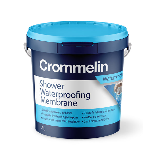 Crommelin Shower Waterproofing Membrane 4L green pail