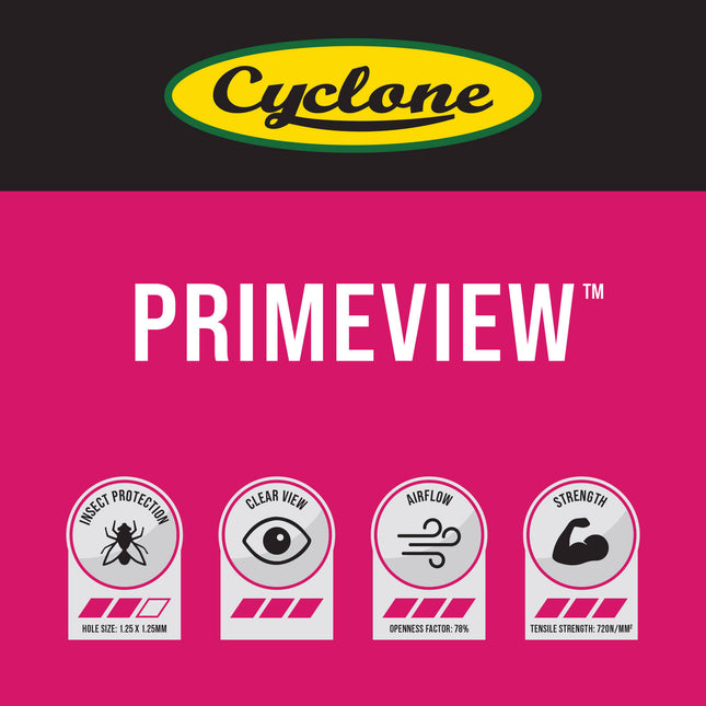 Cyclone Primeview Stainless Steel Flyscreen 910mm x 6m Roll (2)