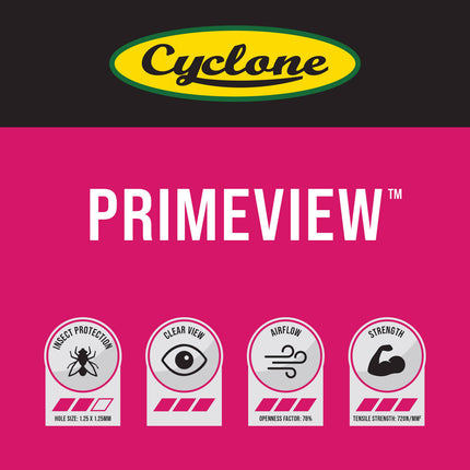 Cyclone Primeview Stainless Steel Insect Screen 910mm x 2m (Roll) (2)