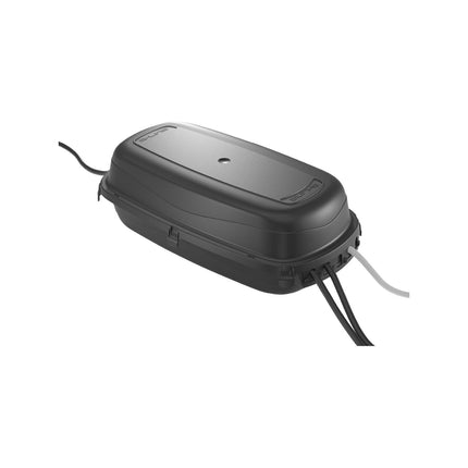 D-Line black outdoor IP54 cable tidy management box with click-lock lid (2)