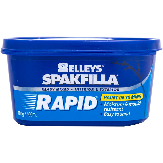 Selleys SPAKFILLA Ready Mixed Lightweight Filler Rapid 30 min 180g