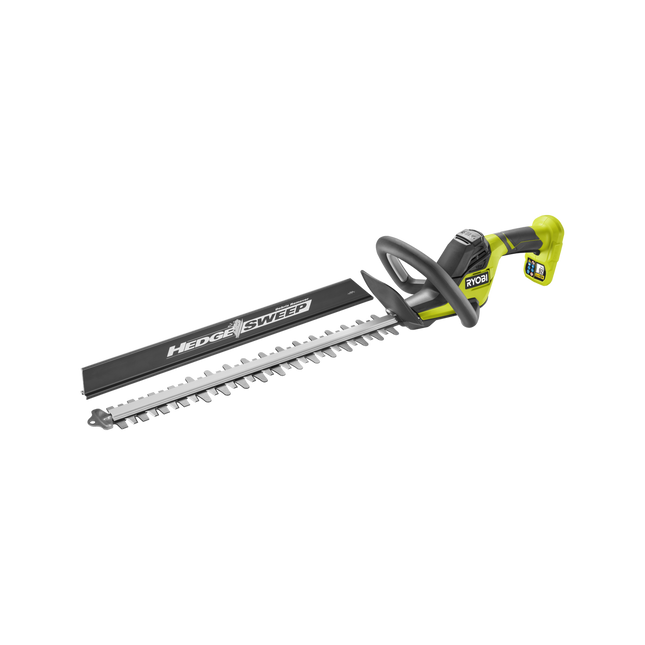 Packshot of Ryobi 18V ONE+ Hedge Trimmer 50cm for Wide Hedge Cutting