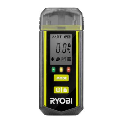 Packshot of Ryobi Moisture Meter for Detecting Damp & Leaks