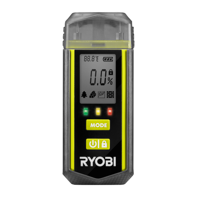 Packshot of Ryobi Moisture Meter for Detecting Damp & Leaks