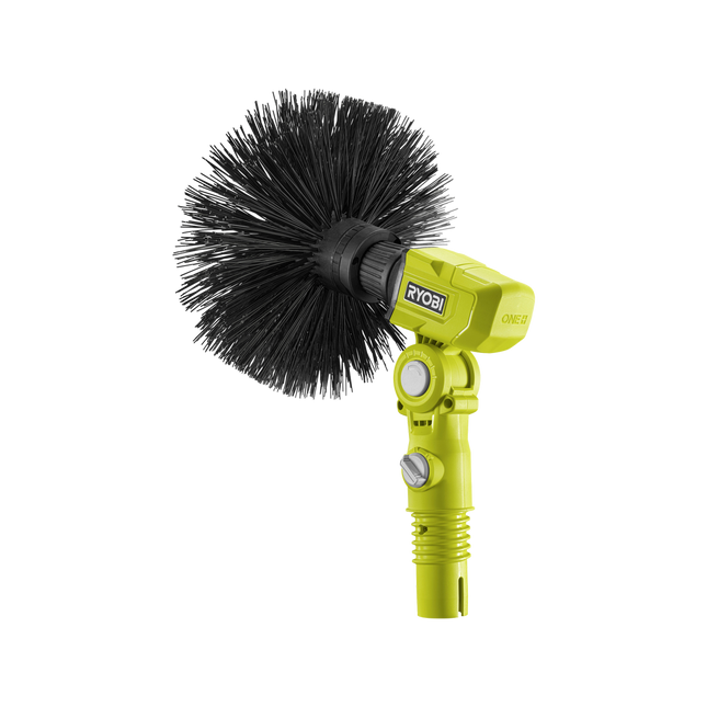 Packshot of Ryobi 18V ONE+ EZ REACH Gutter Brush R18BRU10 for Gutter Cleaning