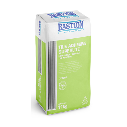 Packshot of Bastion Superlite Lightweight Tile Adhesive 11 kg