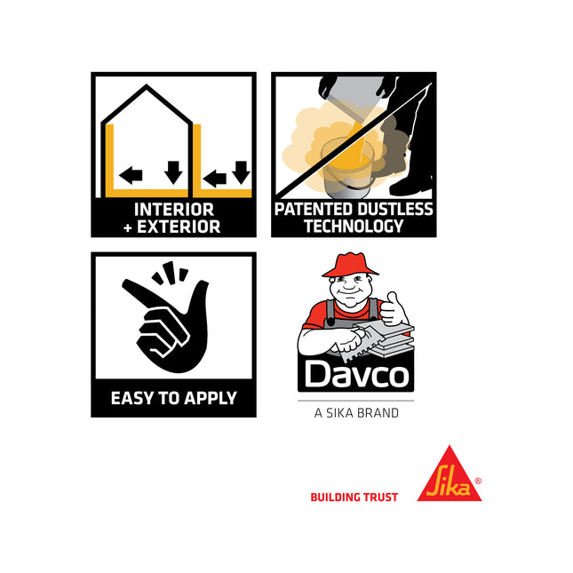 Davco Ceramacrete Cement Base Tile Adhesive 5kg (2)