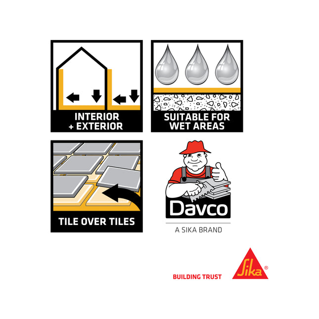 Davco Davelastic Tile Adhesive Additive 1 L (2)