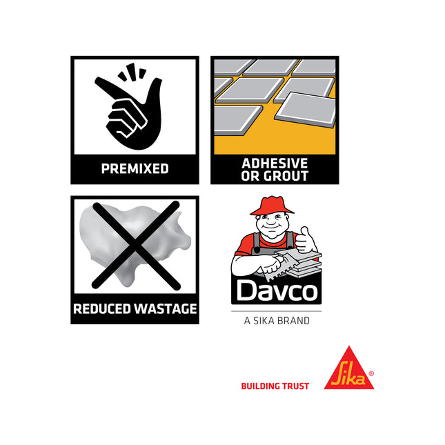 Davco Sanitized Glue Grout Ready to Use 500ml (2)