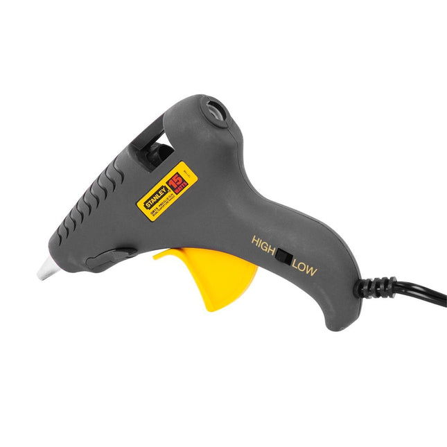 Packshot of Stanley Mini DualMelt Hot Glue Gun