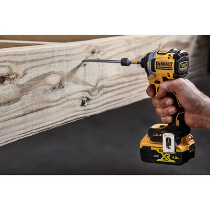 Dewalt 18V XR brushless compact 3-speed impact driver DCF850N-XJ, tool only, yellow and black (4)