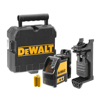 DeWalt DW088CG-XJ yellow and black green beam cross line laser level
