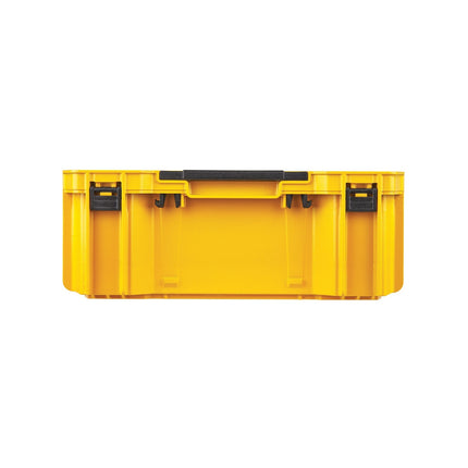 Yellow Dewalt ToughSystem 2.0 deep internal tray with black side handles