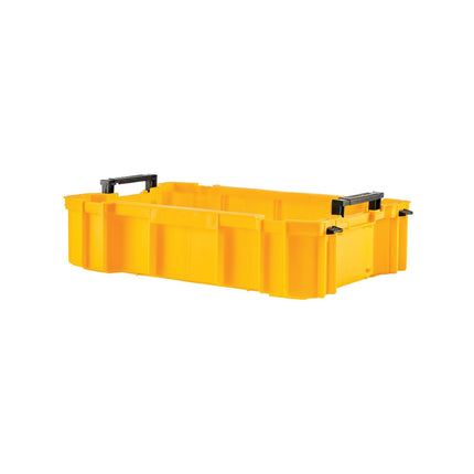 Yellow Dewalt ToughSystem 2.0 deep internal tray with black side handles (2)