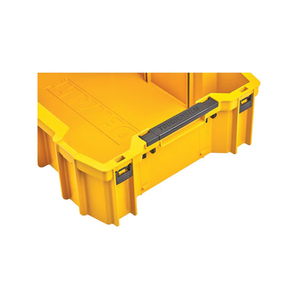 Yellow Dewalt ToughSystem 2.0 deep internal tray with black side handles (4)
