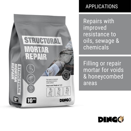 Dingo Structural Mortar Repair 10kg (Single Bag) (3)