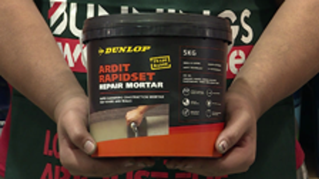 Dunlop Ardit Rapidset Repair Mortar 5kg (2)