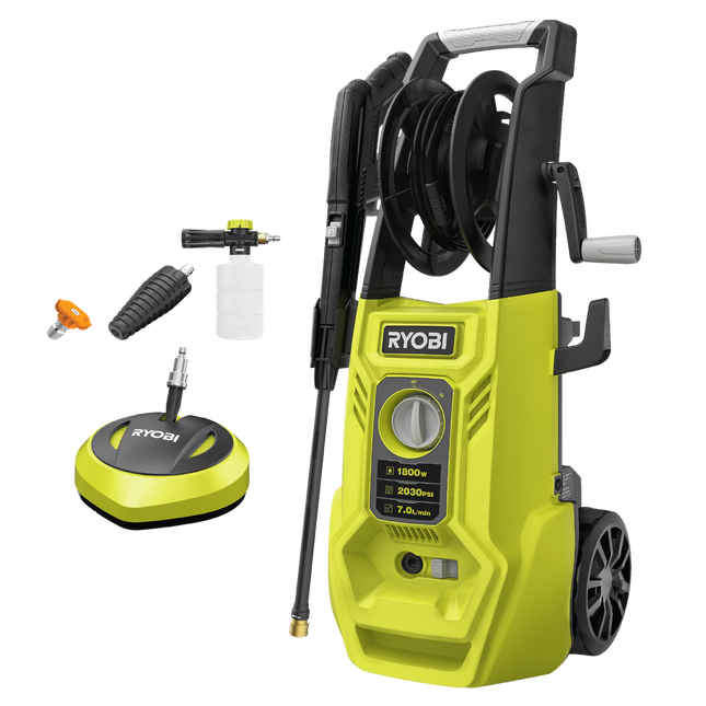 Packshot of Ryobi 2030 PSI High Pressure Washer