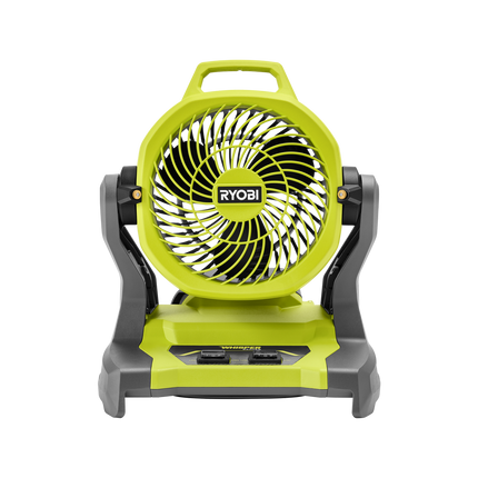 Packshot of Ryobi 18V ONE+ Misting Fan Tool Only RMF18