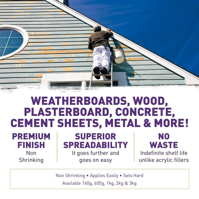 Earl's MulTfill Multi-Purpose Paintable Putty Interior & Exterior Filler (2)