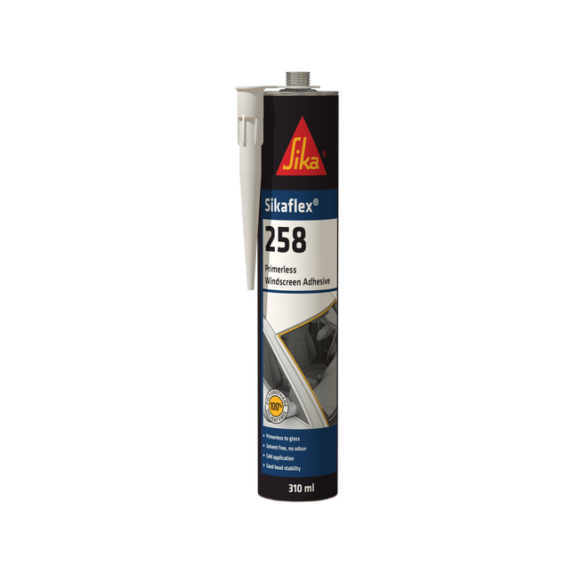 Packshot of Sikaflex 258 Primerless Glass Adhesive 310 mL