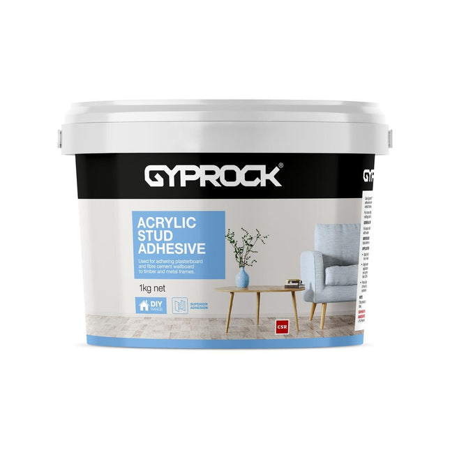 Packshot of Gyprock CSR Acrylic Stud Adhesive 1 kg