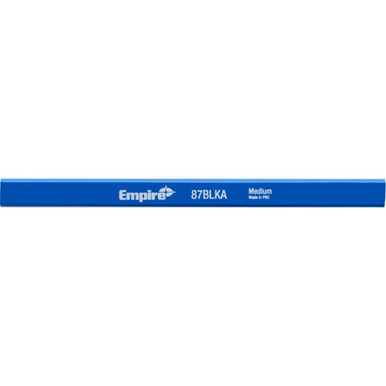Empire Medium Carpenter Pencil 10 pack with blue flat carpenter pencils (2)